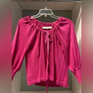 Hot pink Trina Turk shirt